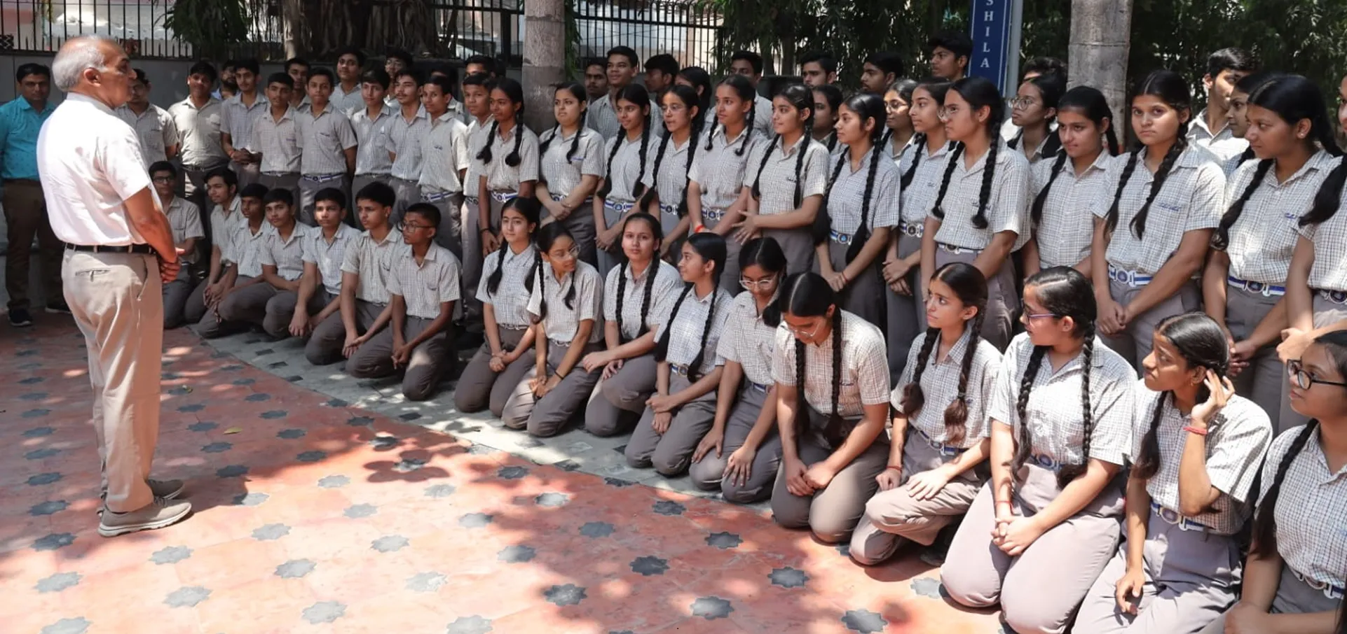 Creative student activities The Taksh Shila School Faridabad CBSE campus