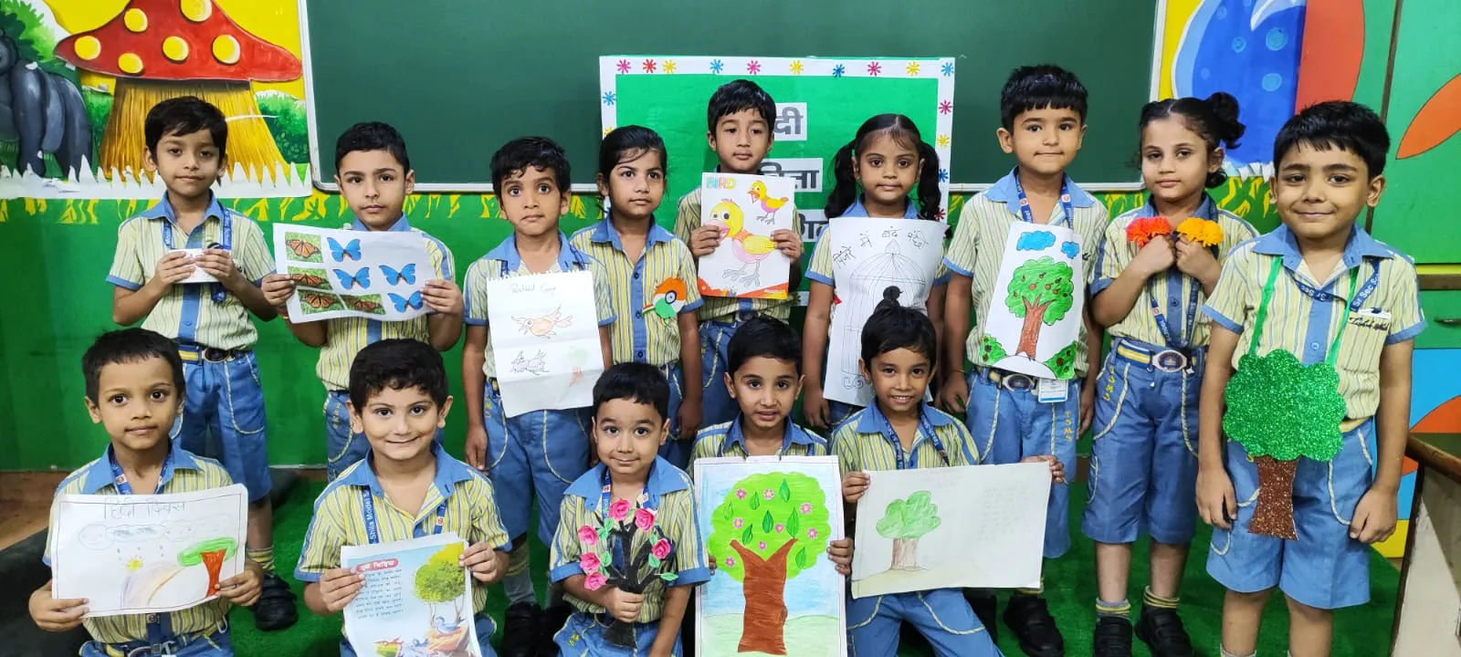 Communicative skills students The Taksh Shila School Faridabad verbal digital
