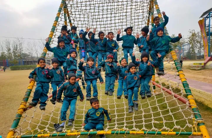Motor skills physical activity The Taksh Shila School Faridabad students