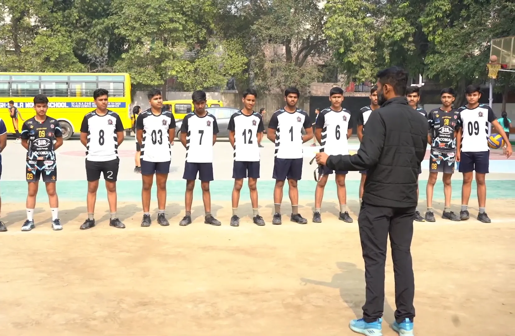 Sports activities students The Taksh Shila School Faridabad outdoor